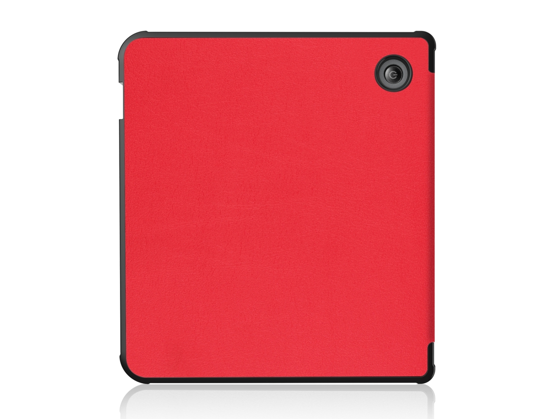 Lurelia Capa Ereader Para Kobo Libra Colour 2024, Vermelho, Acabamento Elegante