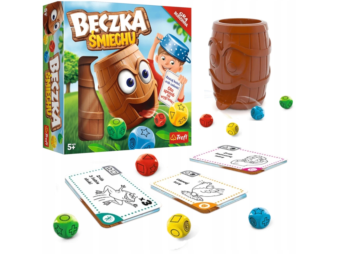 Jogo Barrel Of Laughs Trefl 01908 Trefl Gry