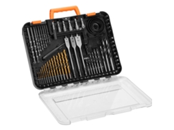 Conjunto de broca e broca de impacto VEVOR 100 PCS com maleta de transporte