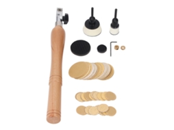 Kit Polidor em Formato Tigela com Discos de 1 e 2 Polegadas e 50 Folhas