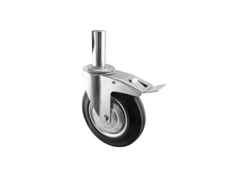 Roda Giratória Para Andaime Com Freio, Inther