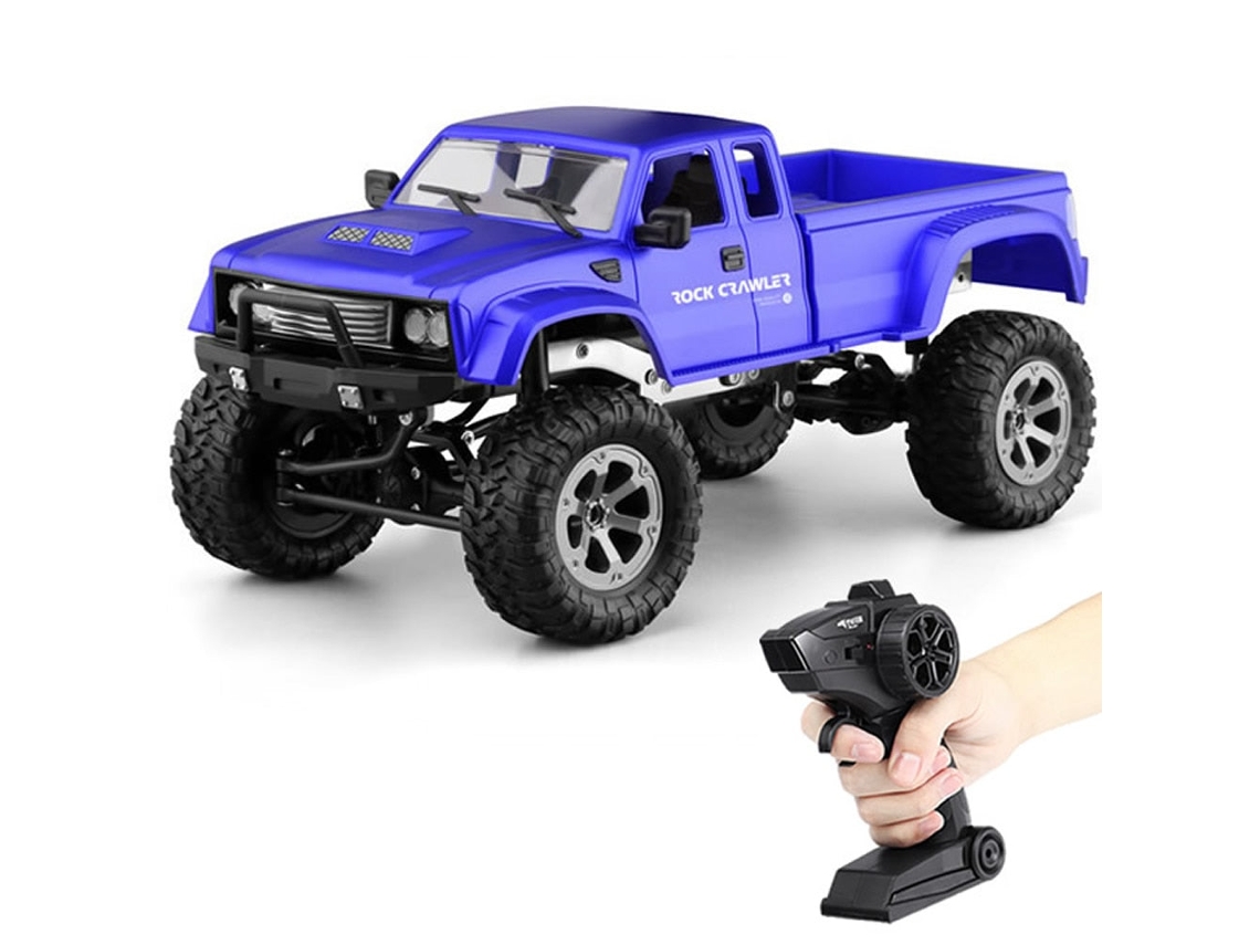 Carrinho Controle Remoto Grande Recarregavel Off Road 1/16