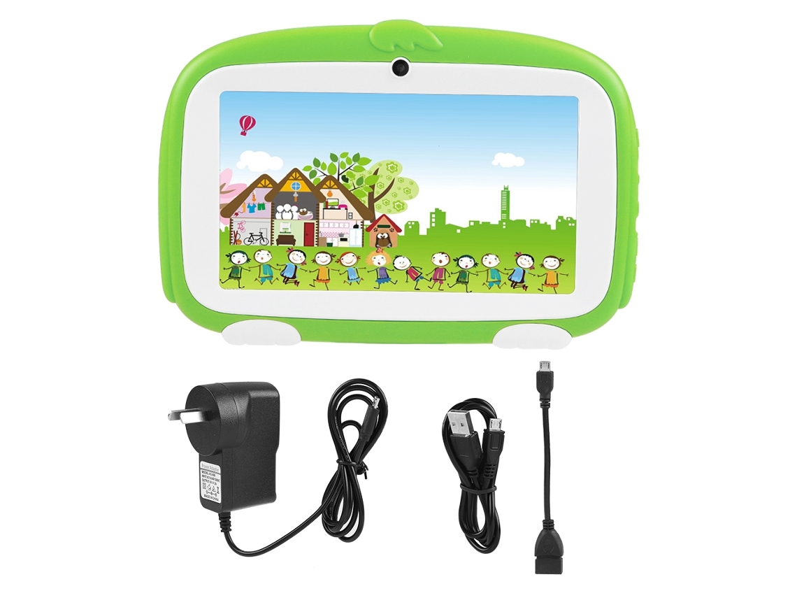 Tablet Inteligente Para Crianças My-q718, 7 Polegadas, Câmera Dupla, Wifi, Aprendizagem, 8g.