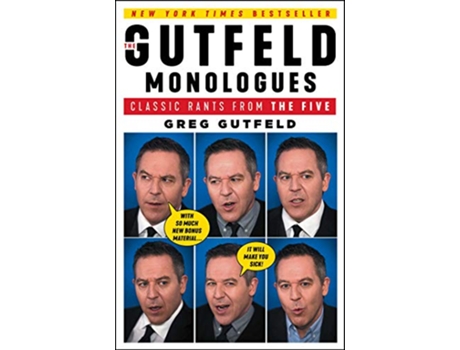 Livro Gutfeld Monologues de Greg Gutfeld (Inglês)