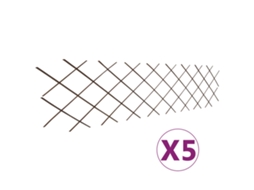 Cercas Em Treliã§a Salgueiro 5 Pcs 180x60 Cm DKD HOME DECOR