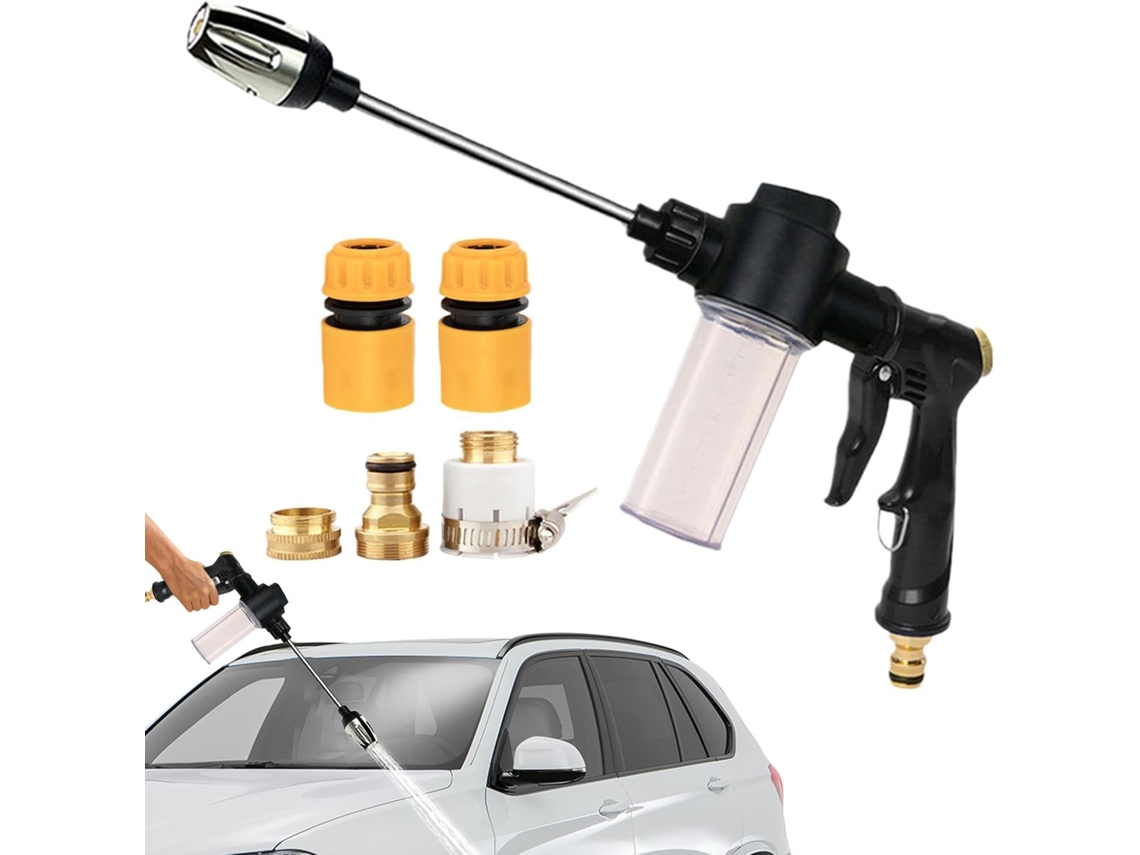 Pulverizador De Espuma Para Carros | Limpador De Mangueira Potente, Adequado Para