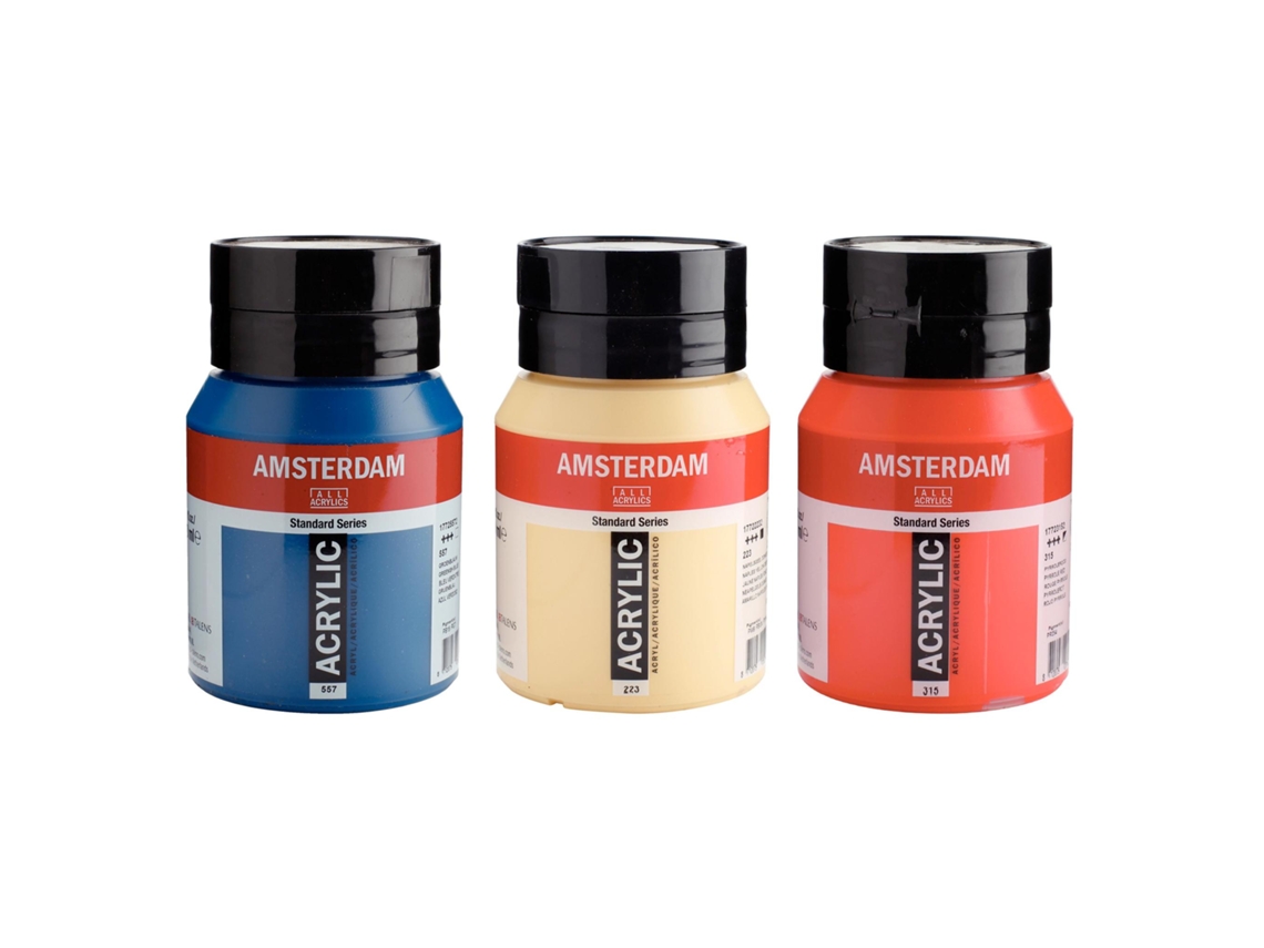Acrílico Amsterdam 500 Ml Ouro Escuro 803