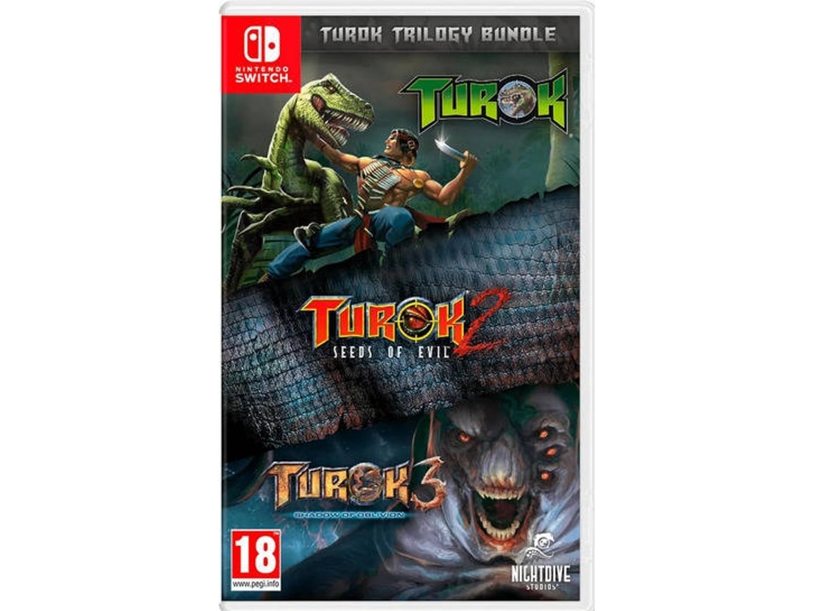 Jogo Nintendo Switch Turok Trilogy Bundle (Outlet Caixa Aberta)