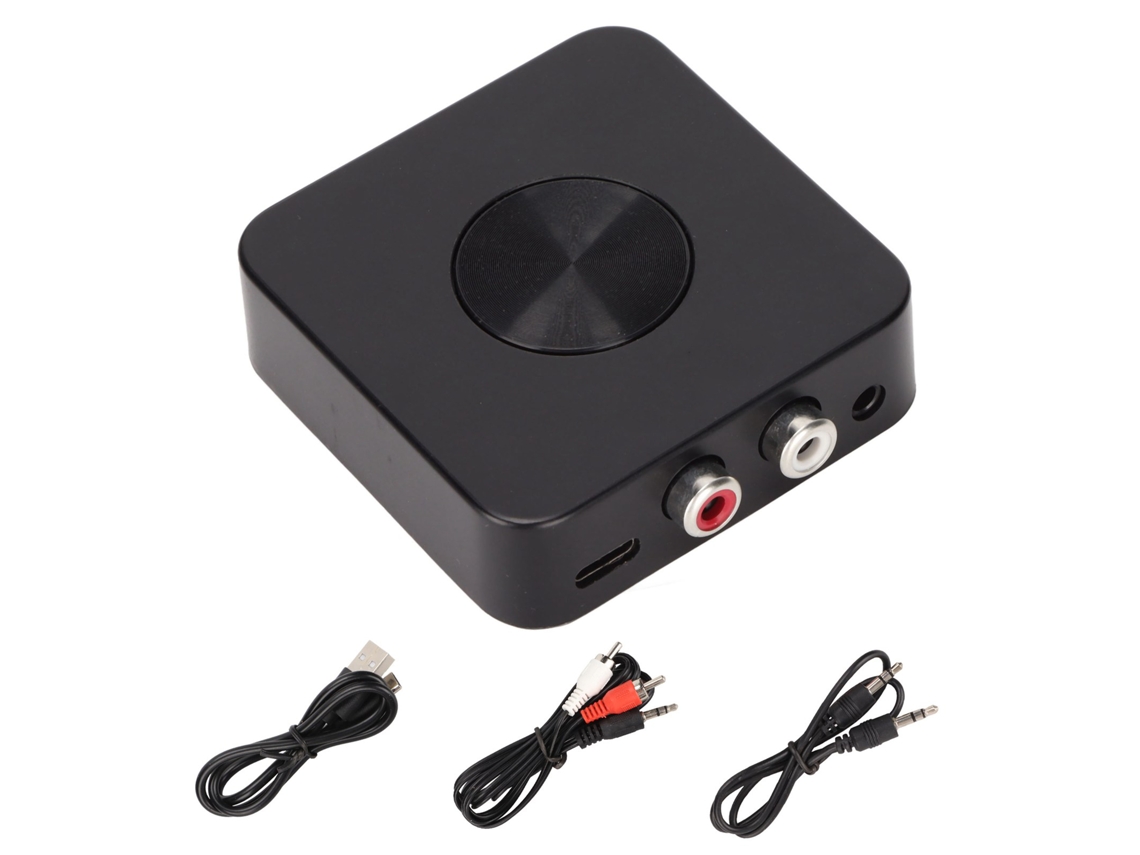 Aetheria adaptador Transmissor Receptor de Som Bluetooth 5.0 Hifi com Nfc Aux Rca para Tv Fones de Ouvido Carro