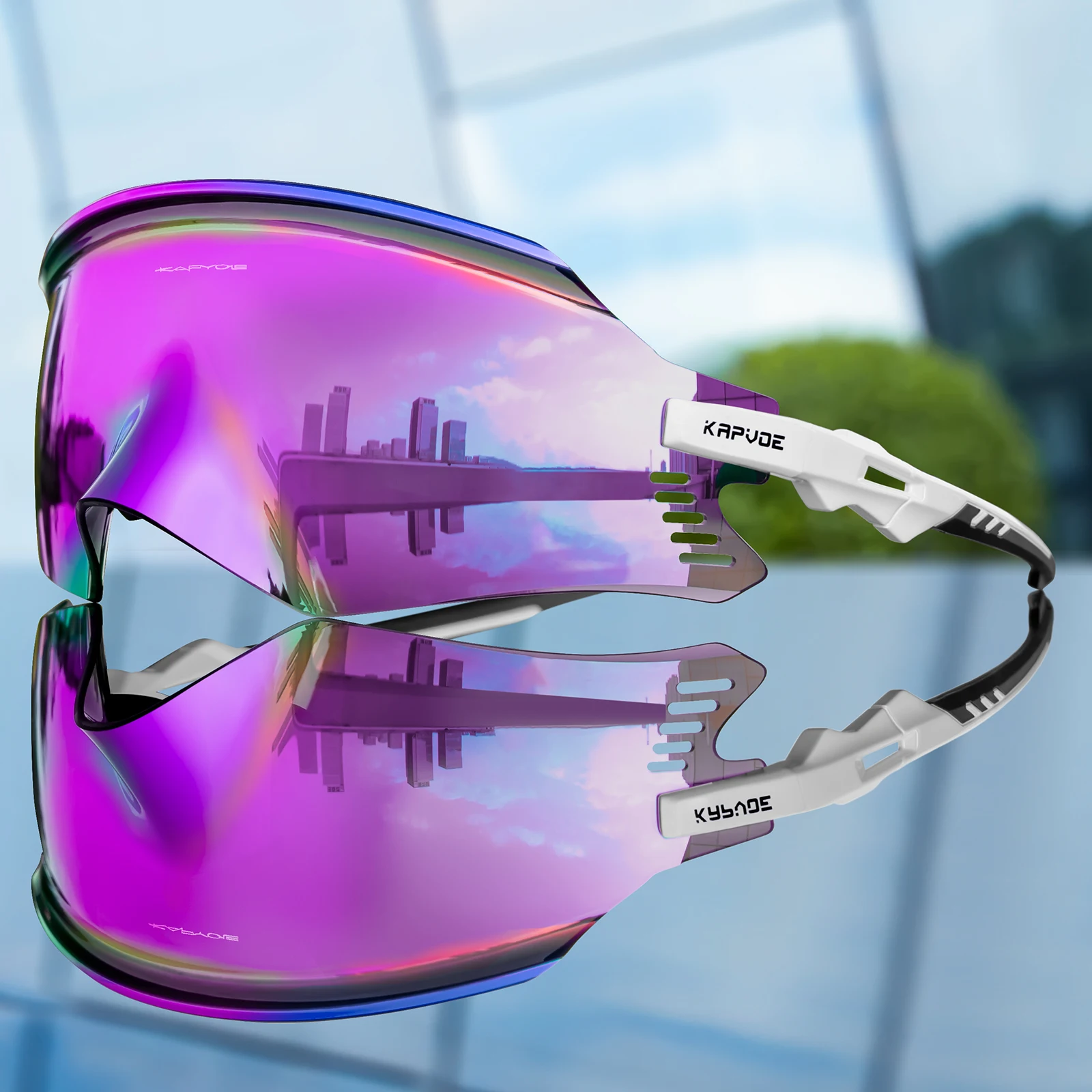(estilo 16) Óculos De Ciclismo Unissex, Proteção Uv400