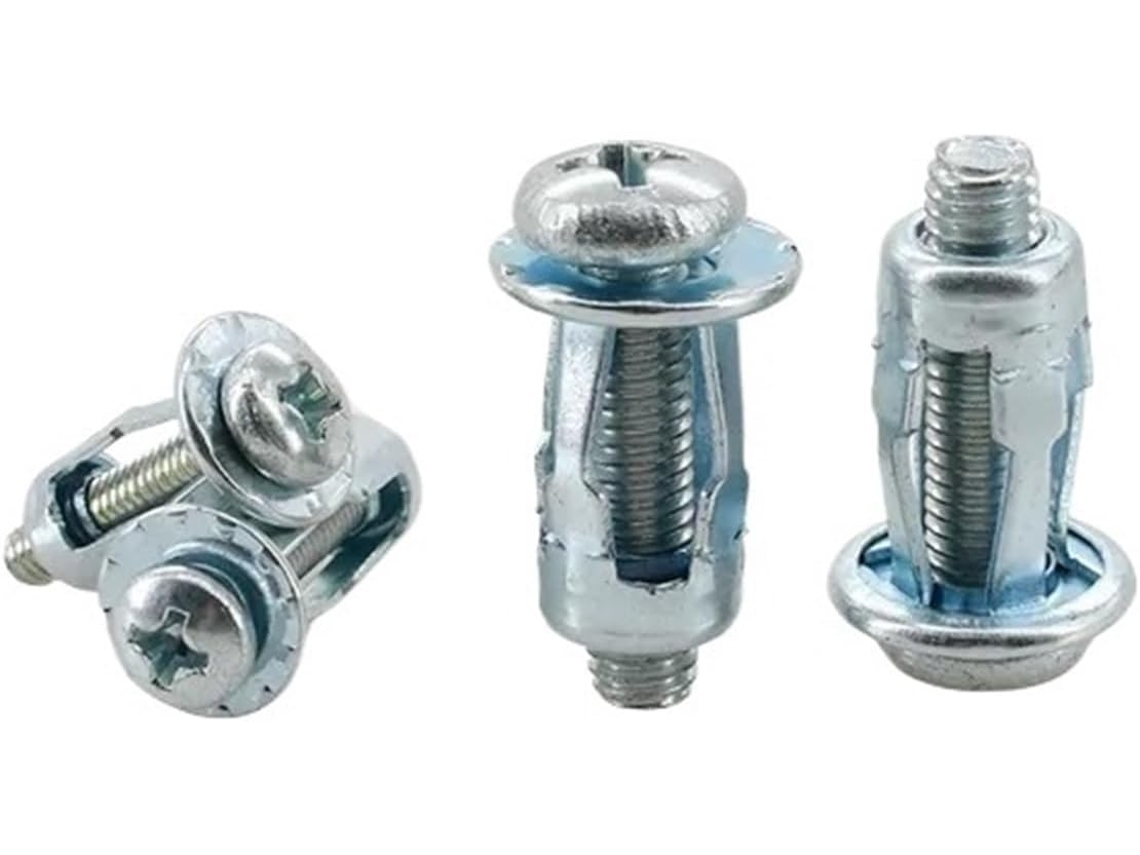 Porca Sextavada De Aço Carbono, Inoxidável, M4 M5 M6 M8, Kit Parafuso