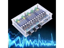 Laxiscreed Amplificador Digital De Potência 4 Canais Com Bluetooth Para Ajuste
