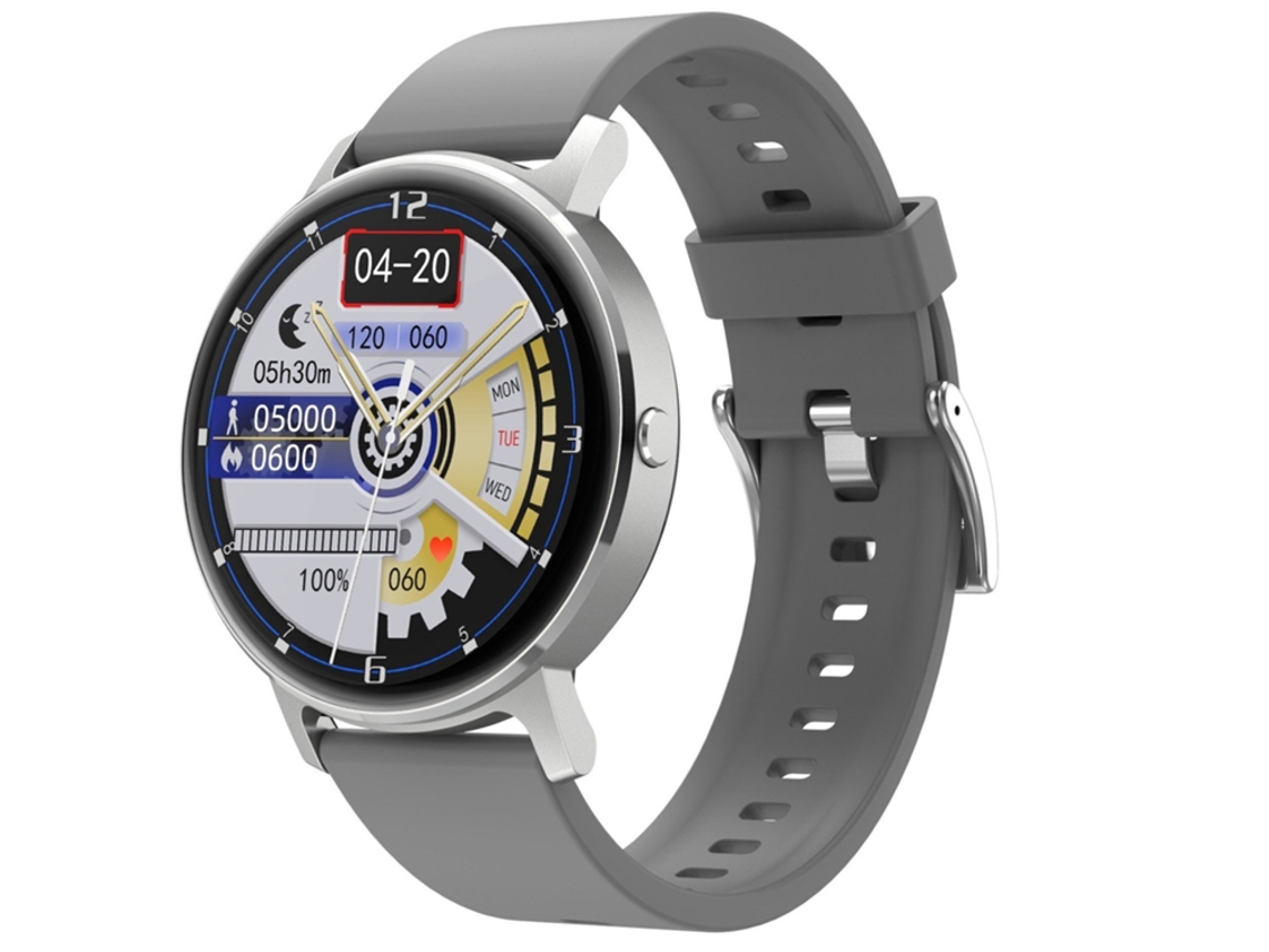 Smartwatch ENZON Cinzento