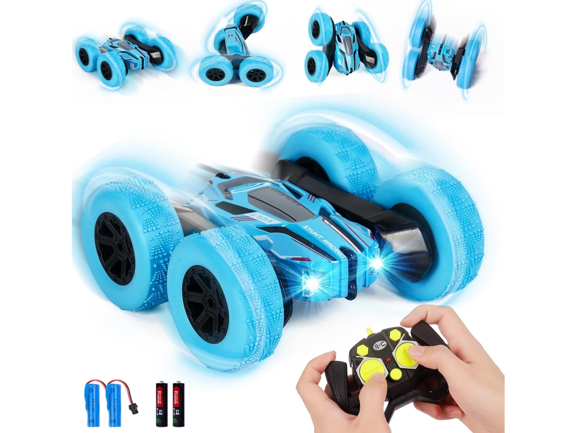 Stuntroll Control Remoto Modelo 928-7 , Coche Teledirigido Coche De Control Remoto Para Niños 4wd 2.4ghz Rc Stunt Car De 6 7 8 9 10 Años Niños 360 °