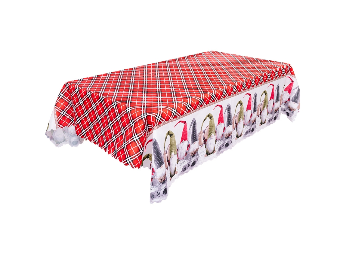 Toalha de Mesa de Tecido para Natal e Festas de Inverno RNEMITERY