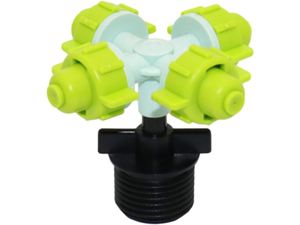Conjunto de 20 Conectores para Bico de Irrigação com Rosca 6 Mm S/MARCA