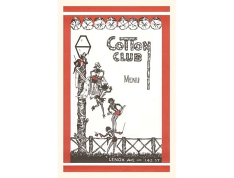 Livro Vintage Journal Coton Clup Menu Cover De Found Image Press (inglês)