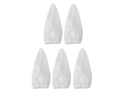 BOLSA Filtro Primerox 5pcs Reutilizável Fibra Poliéster para Aspirador de Piscina
