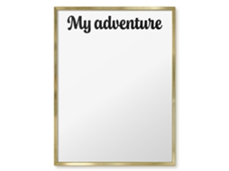 Magnetic Board My Adventure For The Living Room Espelharte (60x80 Cm)