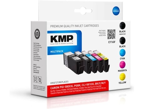 C116v Multipack Comp. Com Canon Pgi-580 / Cli-