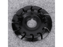 Hoja De Forma Para Esmeril Angular De Carpintería Acero Manganeso Durecido 65x16mm 12 Dientes Disco De Tallado