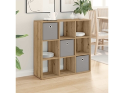 Vidaxl Buffet Carvalho Artesanal 88,5 X 29 X 84,5 Cm