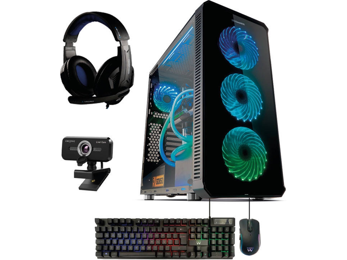 Desktop Gaming ART-PC 2248-7116 (Intel 1700 Core i7-12700 - NVIDIA GeForce RTX 3060 - RAM: 8 GB - 3 TB HDD + 1 TB SSD)