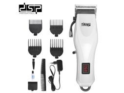 Máquina de Cortar Cabelo Elétrica Recarregável USB, Branca, para Homens e Meninos: Corte Fino e Preciso, Sem Emaranhados. MDUG