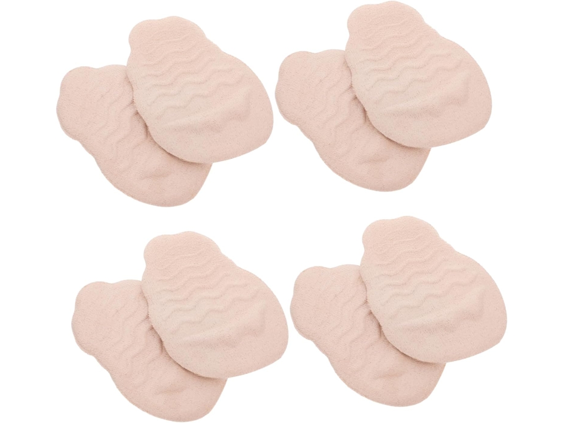 Holibanna Conjunto De 4 Pares Palmilhas Gel Para Mulheres, Confortáveis E Antiderrapantes Para A Parte Frontal Dos Pés