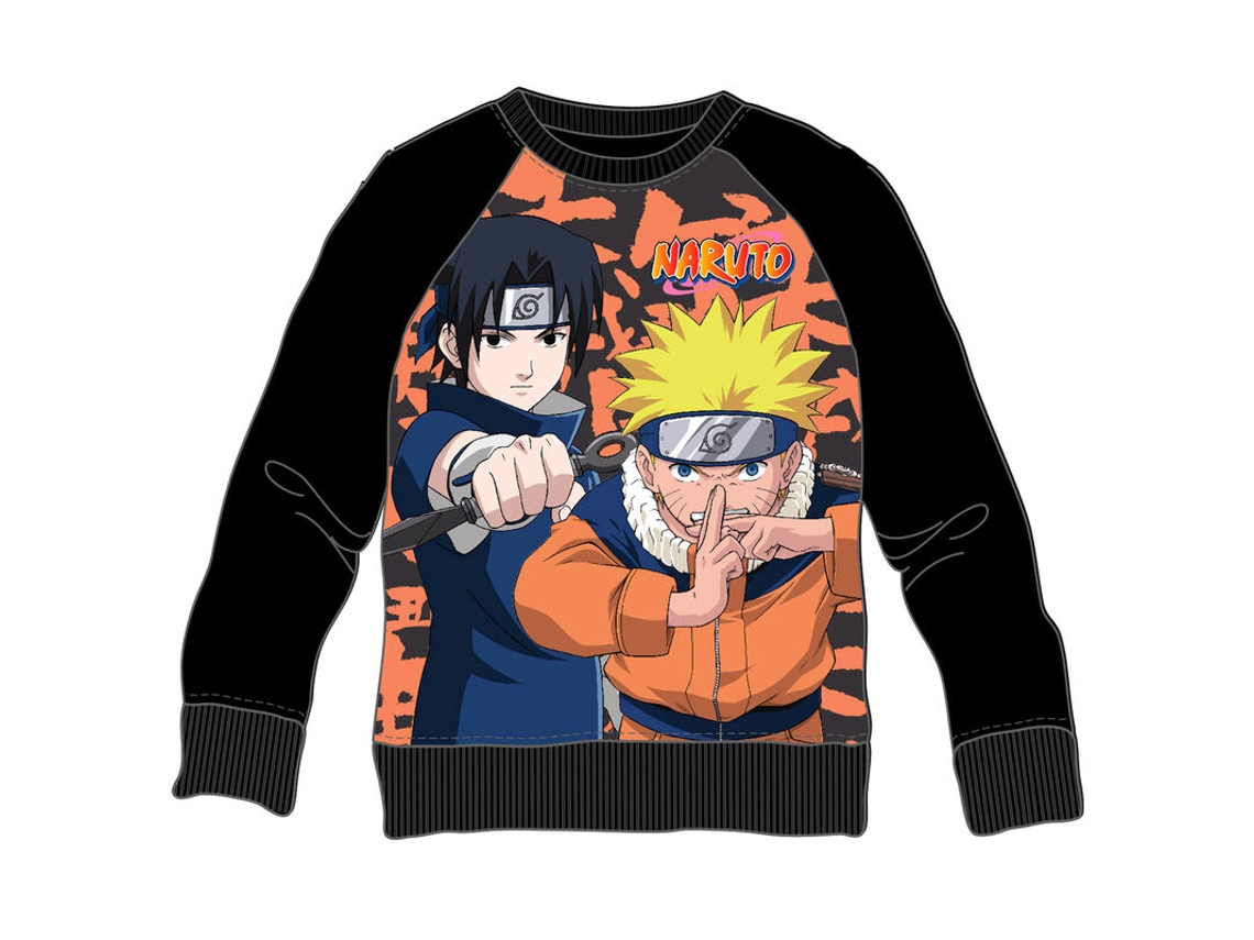 Camisola De Criança Naruto Sasuke E Naruto