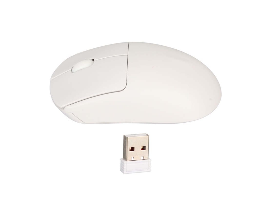 Ratón Vertical Ergonômico Sem Fio Recargável de 3200 Dpi com 6 Botões para PC/Portátil S/MARCA