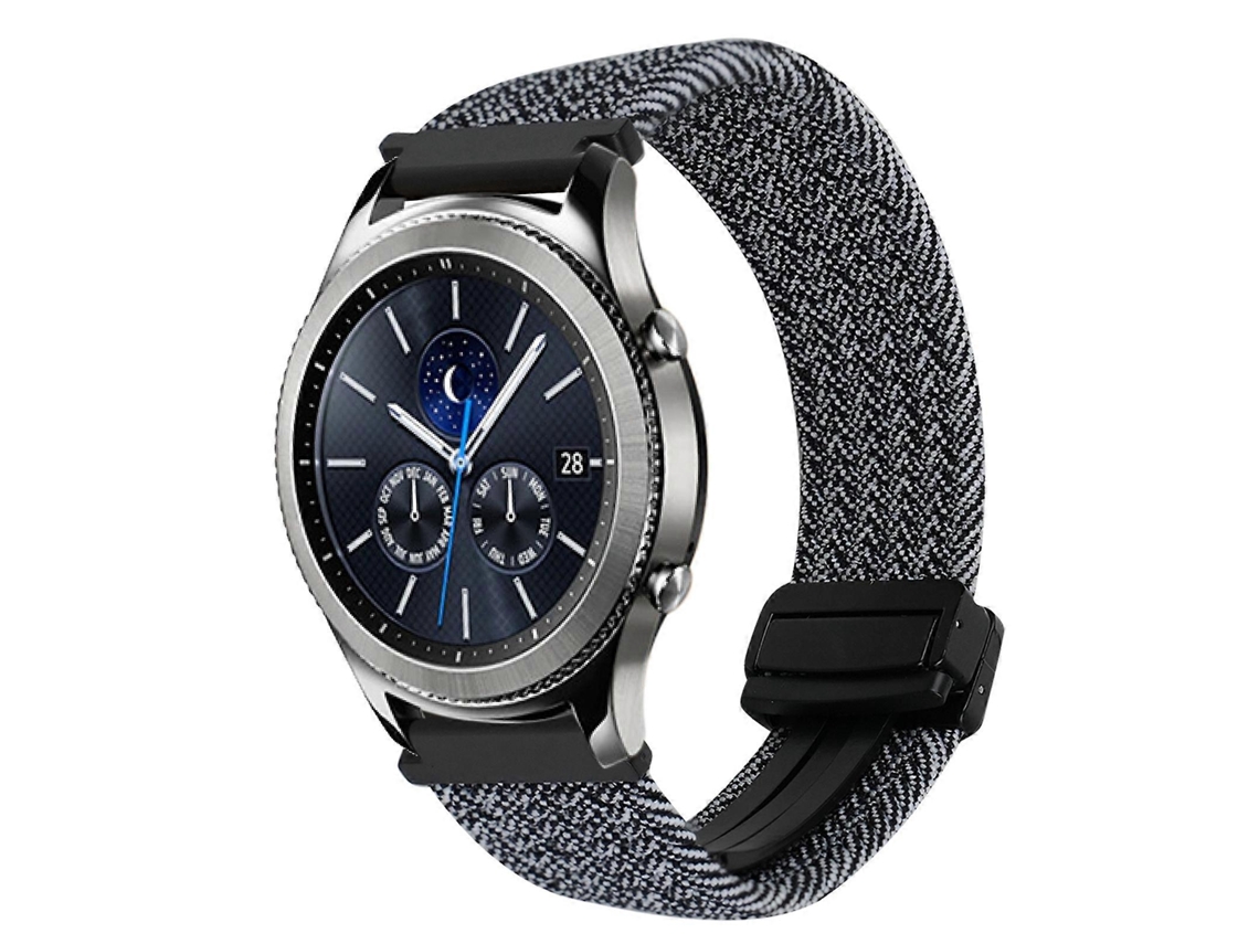 Pulseira De Relógio Trançada Com Fecho Magnético De 22 Mm