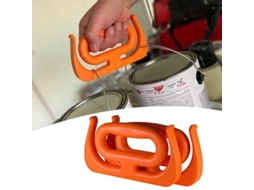 Balde Multifuncional Para Latas De Tinta 5 Galões Alça/suporte Sacola Compras, Botijão Propano, Lavagem A Seco Re Aquaforge (pacote Com 2)