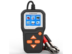 Tester Bateria Auto Zruxe Kw650 6-16v (diagnóstico Profissional, Ecrã Colorido 2,4")