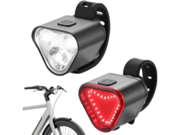 Luz Para Ciclismo Noturno Em Montanhas.