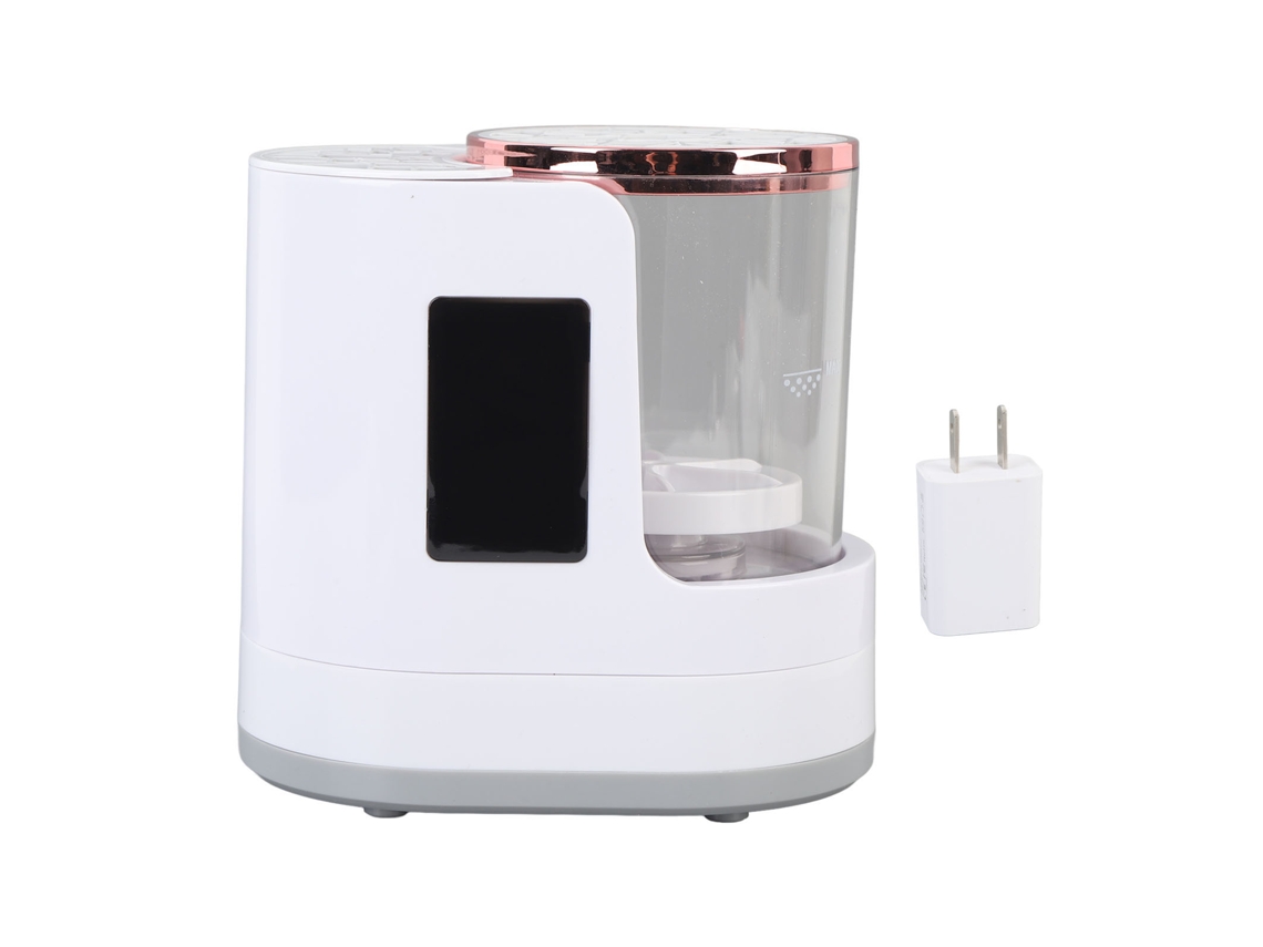 Baok-Portátil Usb Automático Maquiagem Pinceis Limpador Secador