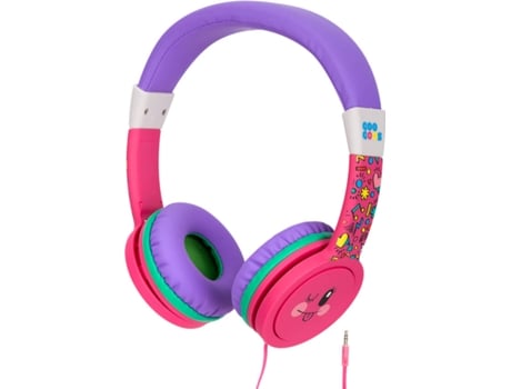 Auscultadores Com fio GOODIS Googoos Rosa (On Ear - Rosa) — On Ear