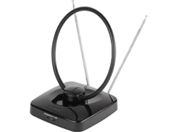 Antena Interior VIVANCO TVA3040 Redonda (Full HD - Preto)