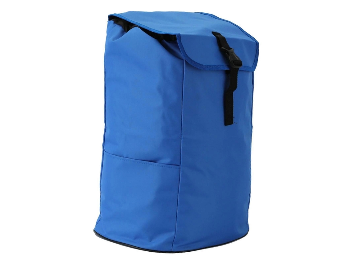 Sacola de Compras Impermeável em Tecido Oxford com Design Dobrável, Ideal para Substituir o Carrinho de Compras Tradicional, Azul. GOKOCO