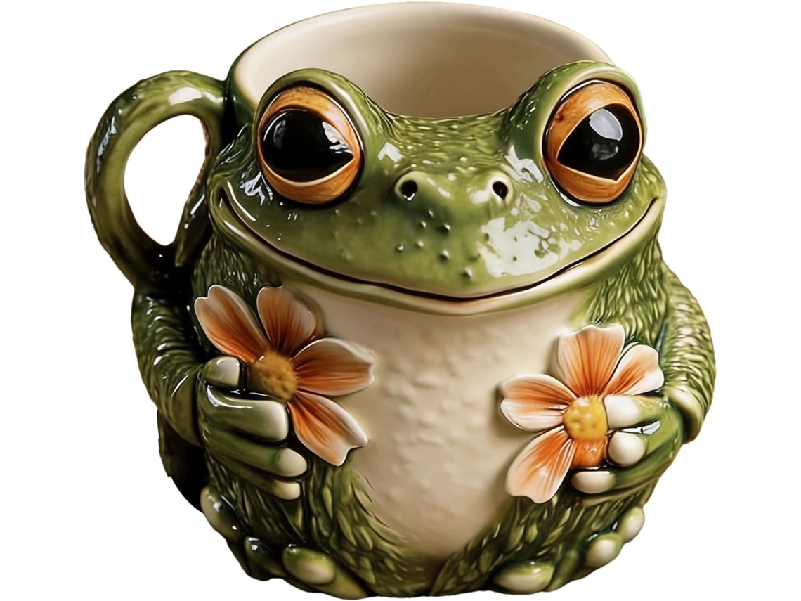 Caneca Engraçada, Copos De Uísque Originais Com Sapo E