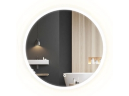Espelho de Parede REA Led Ffj White 50cm