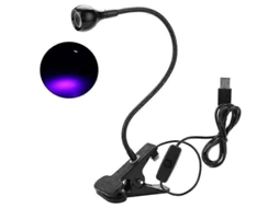 3w 395nm Uv Led Black Light Lamp, Glue Curing Lamp Violet Usb With Entrainment Switch For Cell Phone Repa Ir Gel Nails Curin GOKOCO