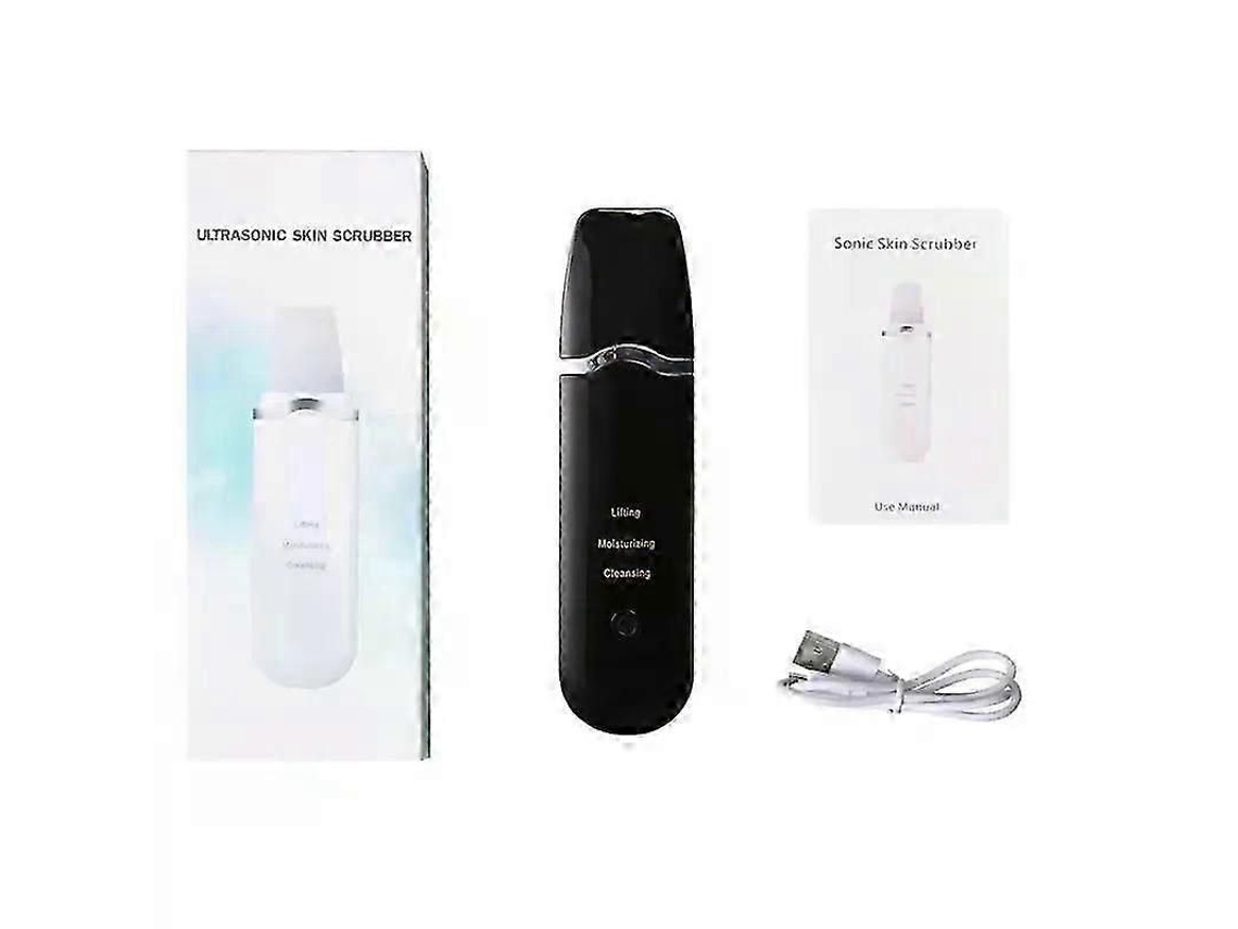 Aparelho De Limpeza Facial Ultrassônico Para Limpeza Profunda Da Pele, Esfoliante Facial, Removedor De Poros, Para Uso Doméstico, Instrumento De