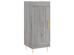 Aparador MAISON EXCLUSIVE Derivados de Madeira Sonoma Cinzento (34,5x34x90 cm)