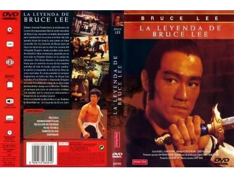 DVD La Leyenda De Bruce Lee [Internacional] (Edição em Espanhol)