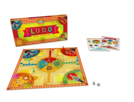 Jogo de Coletivo MAJORA Ludo do Circo (Idade Mínima: 6 anos)