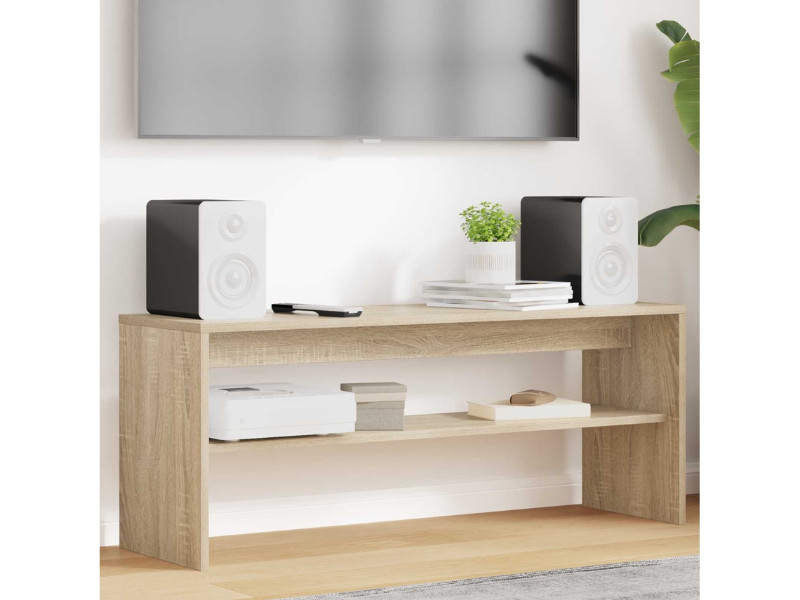 Vidaxl Gabinete Para Tv Carvalho Sonoma 100 X 30 X 40 Cm