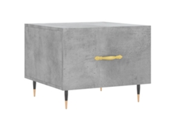 Coffee Table, Coffee Tables Vidaxl Cinzeto Madeira Processada (n/a)