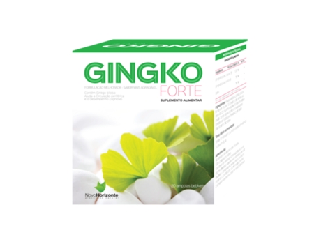 Ginkgo Forte Ampolas 20 Ampolas NOVO HORIZONTE