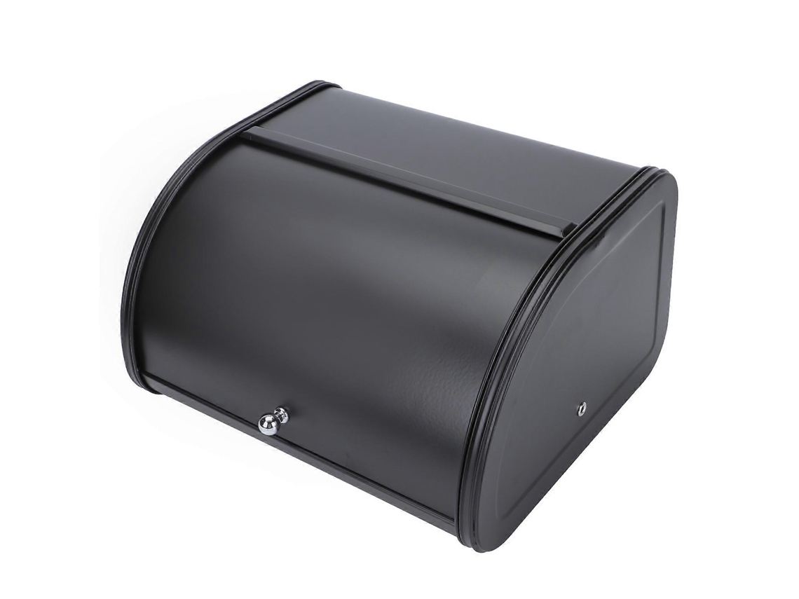 Porta, Em Ferro, 00 × 26,00 × 17,80 Cm, Cor Preto, Pão De Ferro Para Armazenamento De Pão, Compatível Com Cozinha Doméstica